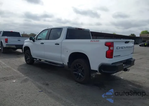 2023 Chevrolet Silverado 1500 4Wd Short Bed Custom Trail Boss из США, поврежденный, VIN 3GCPDCEK1PG295307